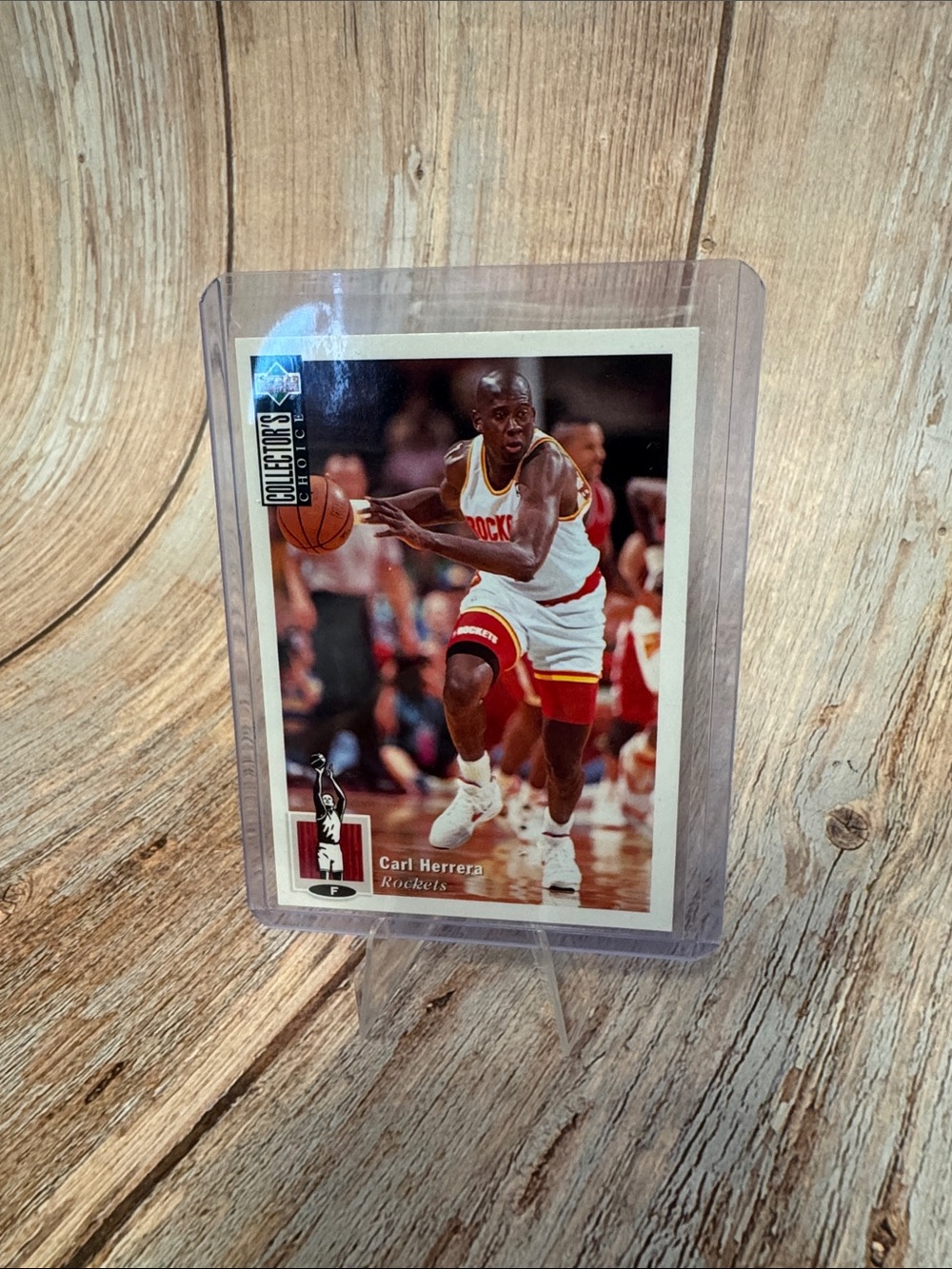 VTG 1994 Upper Deck Carl Herrera #47 Basketball Trading Card Item #PHK1776